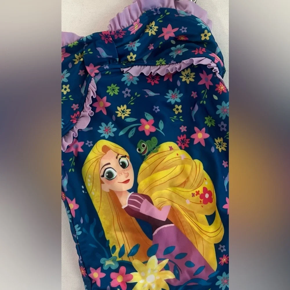 Disney Collection Disney Tangled Repunzel Princess Swimsuit For girls